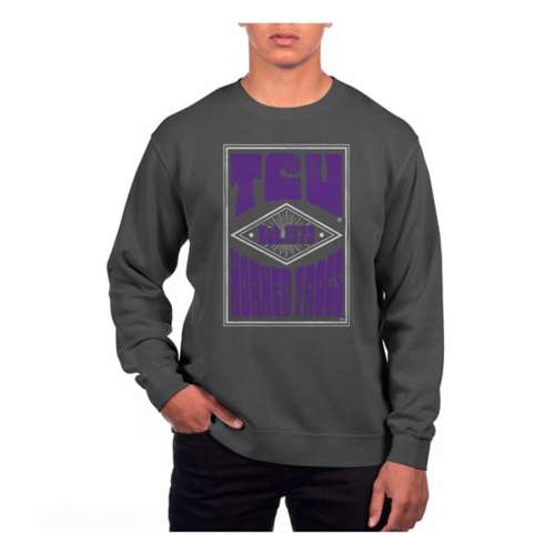 USCAPE TCU Horned Frogs Poster Pigment Dyed Crew