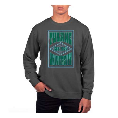 USCAPE Tulane Green Wave Poster Pigment Dyed Crew