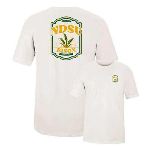 USCAPE North Dakota State Bison Vintage Label T-Shirt