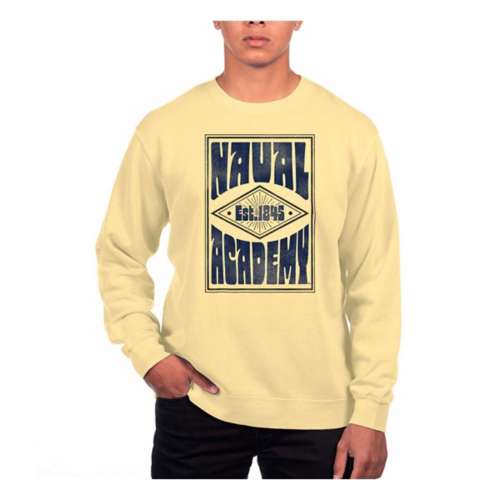 USCAPE Navy Midshipmen Poster Pigment Dyed Crew