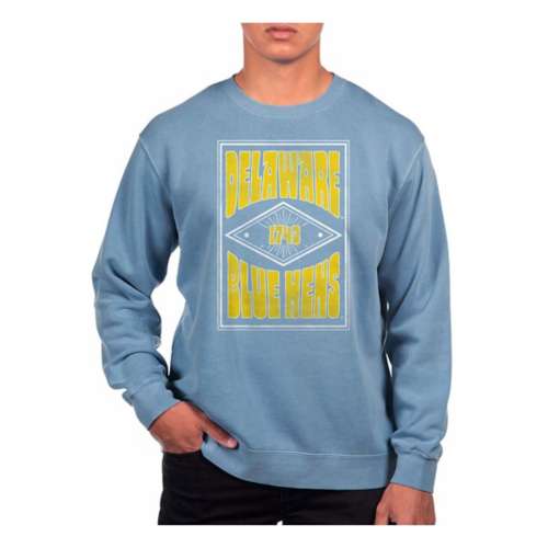 USCAPE Delaware Fighting Blue Hens Poster Pigment Dyed Crew