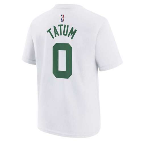 Nike Kids' Boston Celtics Jayson Tatum #0 Icon Edition Name & Number T-Shirt