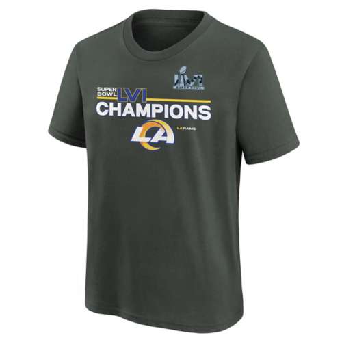 Nike Kids' Los Angeles Rams Super Bowl LVI Champions Roster T-Shirt