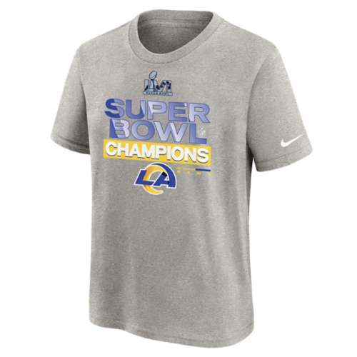 Nike Kids' Los Angeles Rams Super Bowl LVI Champions Trophy T-Shirt
