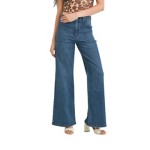 Women's Just Black Denim Sienna Patch Pocket Flare Jeans - Thumbnail 2 of 4