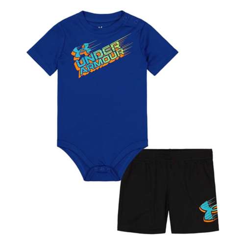 Baby Under Armour Faster Logo Set