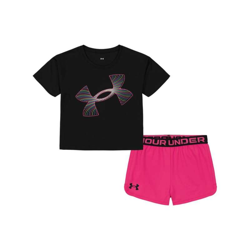 Toddler Girls' Under Armour Logo Play Up Set
