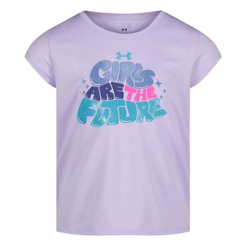 Girls' Under Armour Glitter Graphics T-Shirt