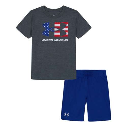 Toddler Under Armour Outdoor Freedom Icon T-shirt and Shorts Set