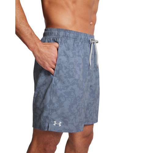 Men's Under Armour Geo Dye Compression Swim Trunks