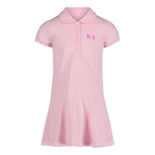 Toddler Girls' Under Armour Solid Polo Shirt Dress