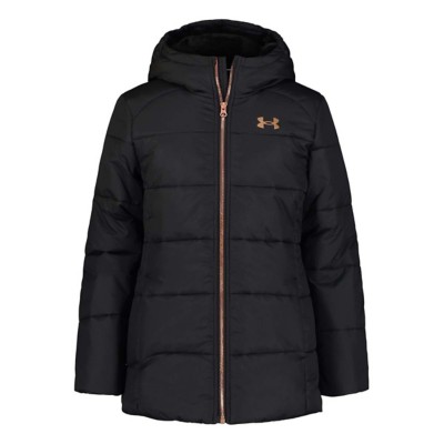 Girls' Under Armour Willow Hooded Long Puffer Jacket