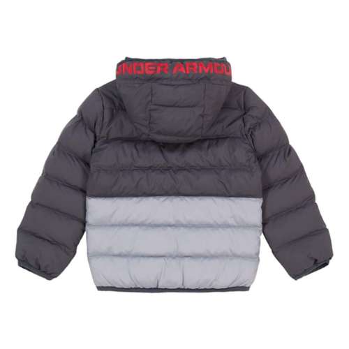 Toddler Boys' Under Armour Pronto Colorblock Hooded Mid Puffer Jacket
