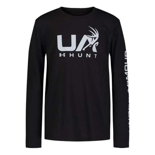 Boys' Under Armour Hunt Logo Long Sleeve T-Shirt