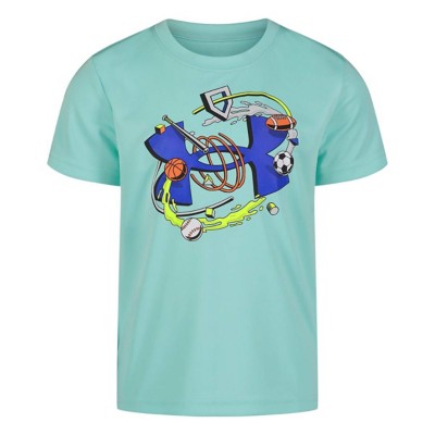 Toddler Boys' Under Armour Big Logo Allsport T-Shirt