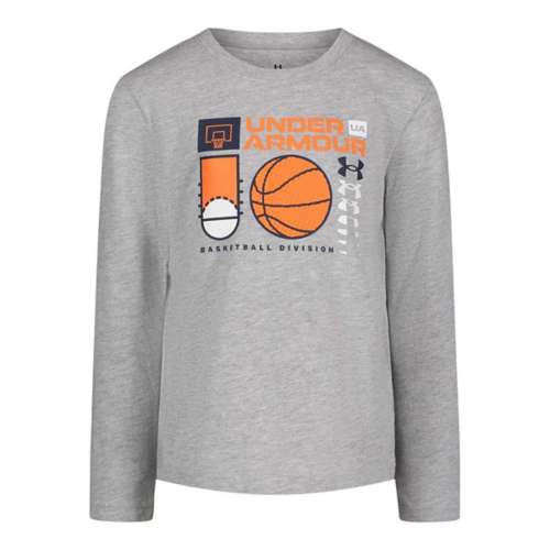 Boys' Under Armour Basketball Division Long Sleeve T-Shirt