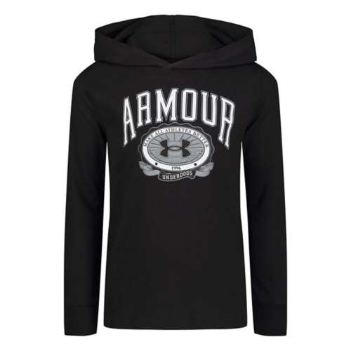 Boys' Under Armour Underdog Long Sleeve Hooded T-Shirt