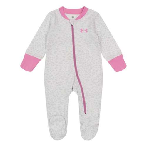 Baby Girls' Under Armour Print Footed Coverall