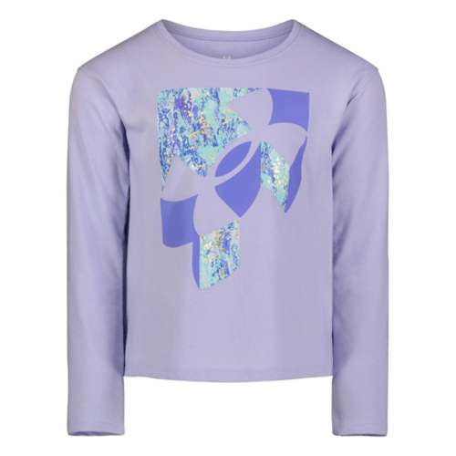 Toddler Girls' Under Armour Marble Shadow Logo Long Sleeve T-Shirt