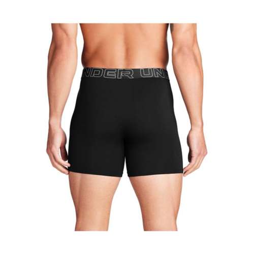 Men's Under Young armour Performance Cotton 6" 3 Pack Boxer Briefs