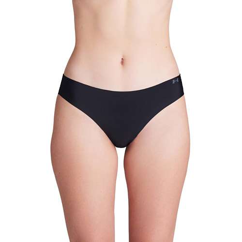 Soft-Knit No-Show Thong Underwear 3-Pack