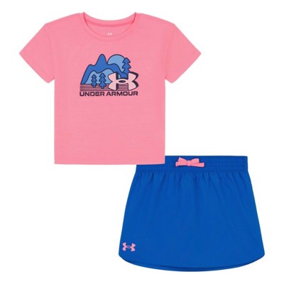 Toddler Girls' Under Armour Simple Life T-Shirt and Skort Set