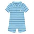 Baby Under Armour Stripe Polo Romper