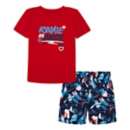 Baby Under Armour Brush Stroke T-Shirt and Shorts Set