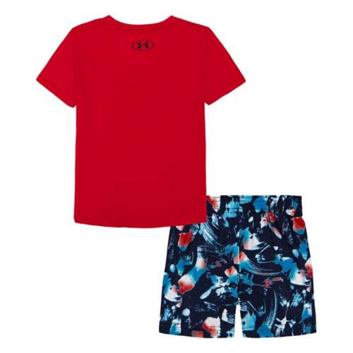 Baby Under Camo armour Brush Stroke T-Shirt and Shorts Set