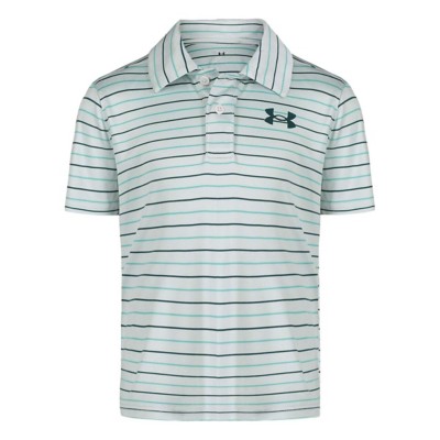 Boys' Under armour T-Shirt Matchplay Striped Golf Polo