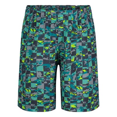 Kids' Under Armour Grid Print Boost Shorts