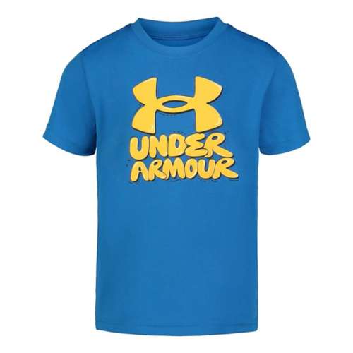 Toddler Under full-zip armour Puff Logo T-Shirt