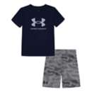 Kids' Under Armour Icon Disguise T-Shirt and Shorts Set