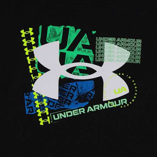 Boys' Under hombre Armour Poster Logo T-Shirt and Shorts Set