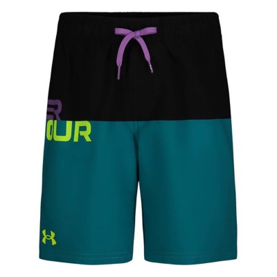 Boys' Under Armour Colorblock Swim Trunks