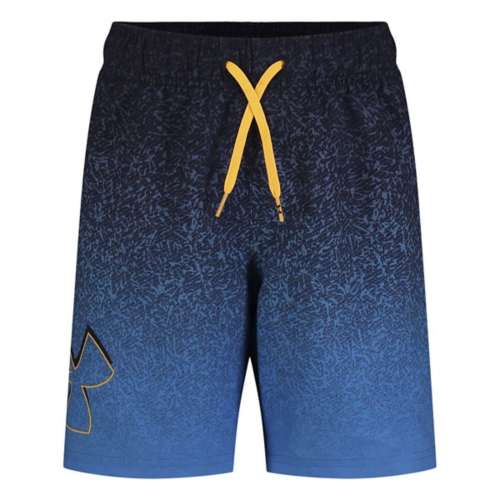 Boys' Under Armour Tipped Logo Swim Trunks