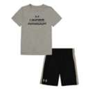 Boys' Under Armour Big Core T-Shirt and Shorts Set