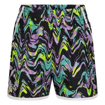 Toddler Girls' Under mujer armour Groove Print Fly-By Shorts