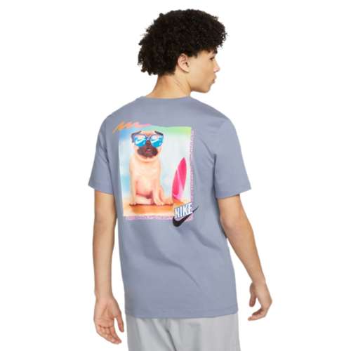 Nike T-Shirt Men's M Orange Miami Marlins MLB Baseball Swoosh Logo