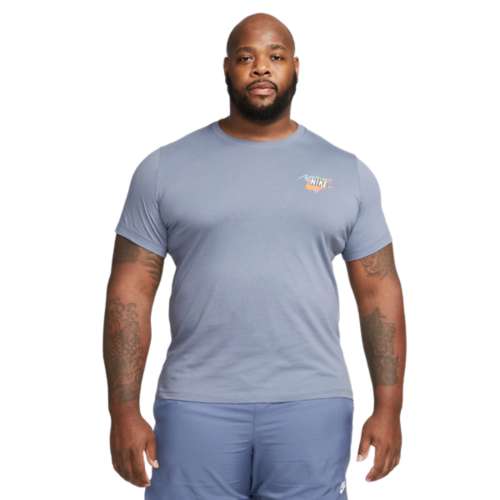 Men's Nike Navy Tennessee Titans Muscle T-Shirt