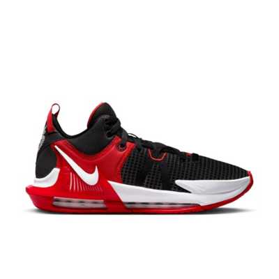 Nike Men's Pippen 6 Basketball Shoe White/University Red/Black