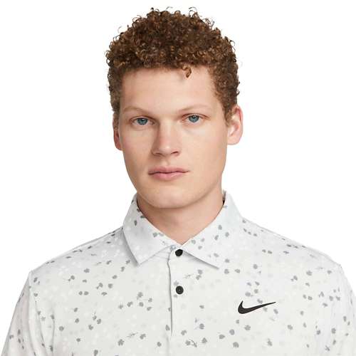 Men's nike les Dri-Fit Tour Floral Golf Polo