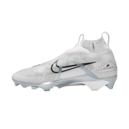 Men's Nike Alpha Menace Elite 3 Molded Football Cleats 9.5 White Black