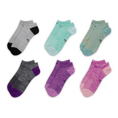 Adult Nike Everyday Lightweight 6 Pack No Show Socks
