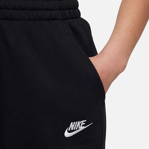 Girls nike black online joggers