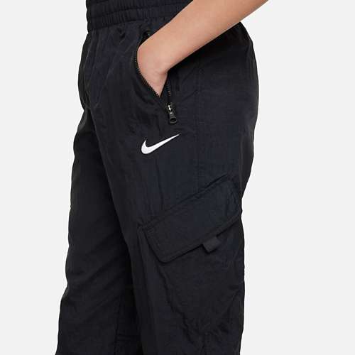 Girls' Nike Sportswear High-Waisted Woven Cargo Pants