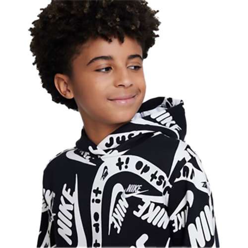 Nike Club Fleece (NFL Pittsburgh Steelers) Big Kids' (Boys') Hoodie.