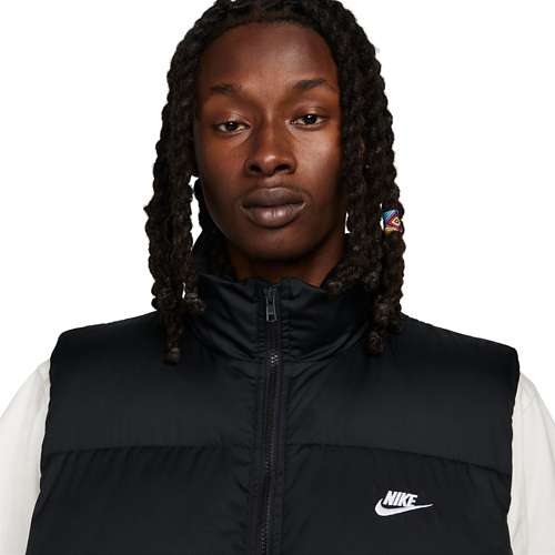 Nike Sportswear Club PrimaLoft Water-Repellent Puffer Vest Midnight Navy /  White