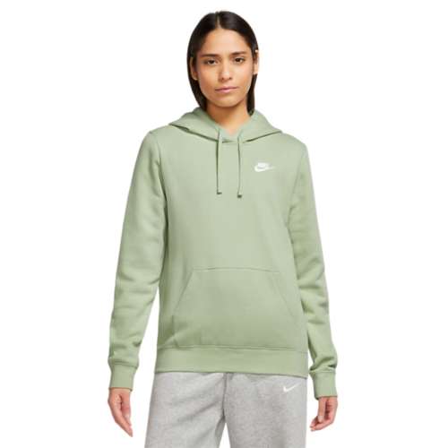 Nike Hoodie Womens Small Light Gray Sportswear Casual Just Do It