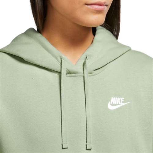 Women's nike club lace up sweatshirt sale